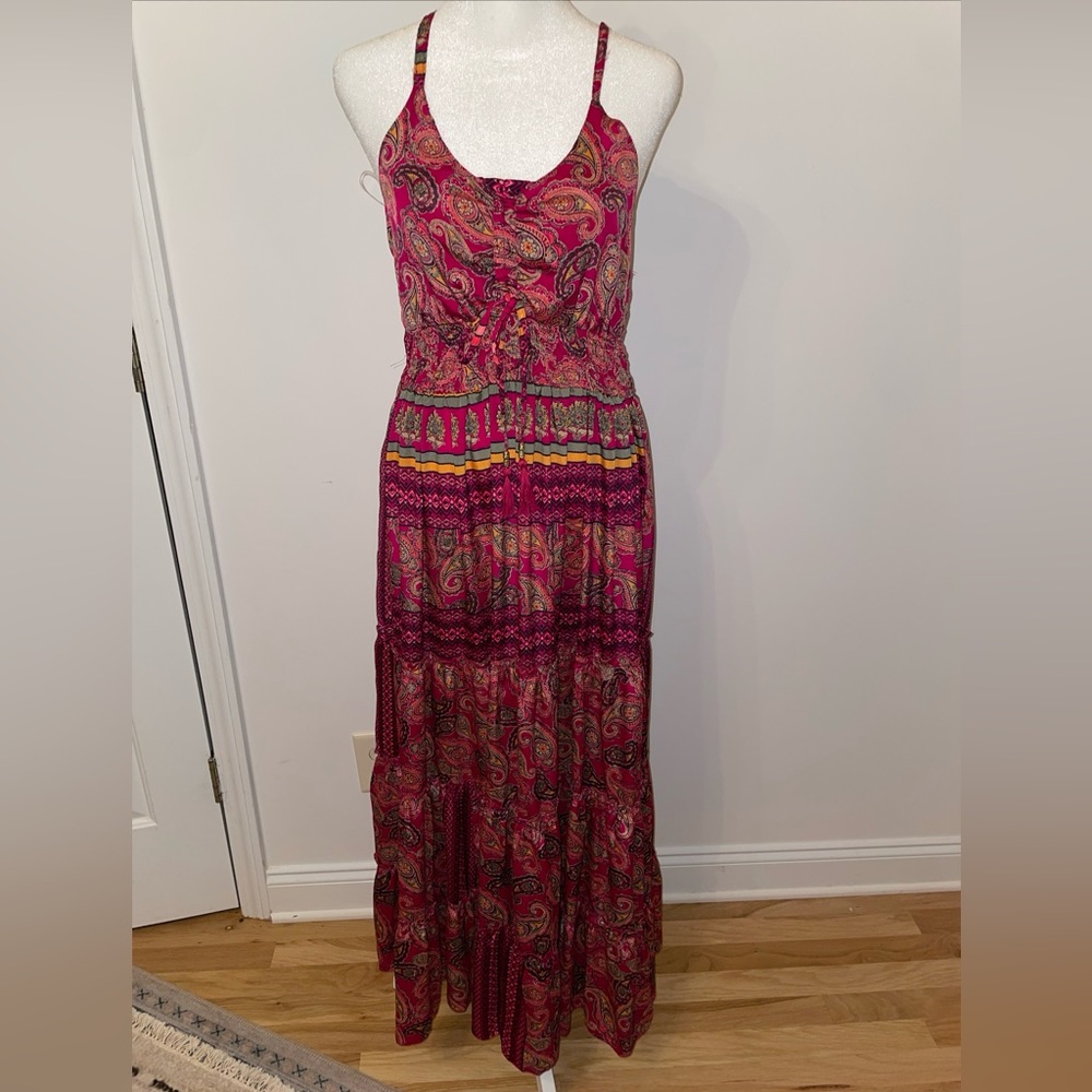 Me 2 Magic Boho Summer  Smock Beck Women Dress Size M